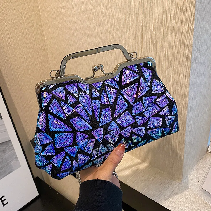 Kiss Lock Evening Bag